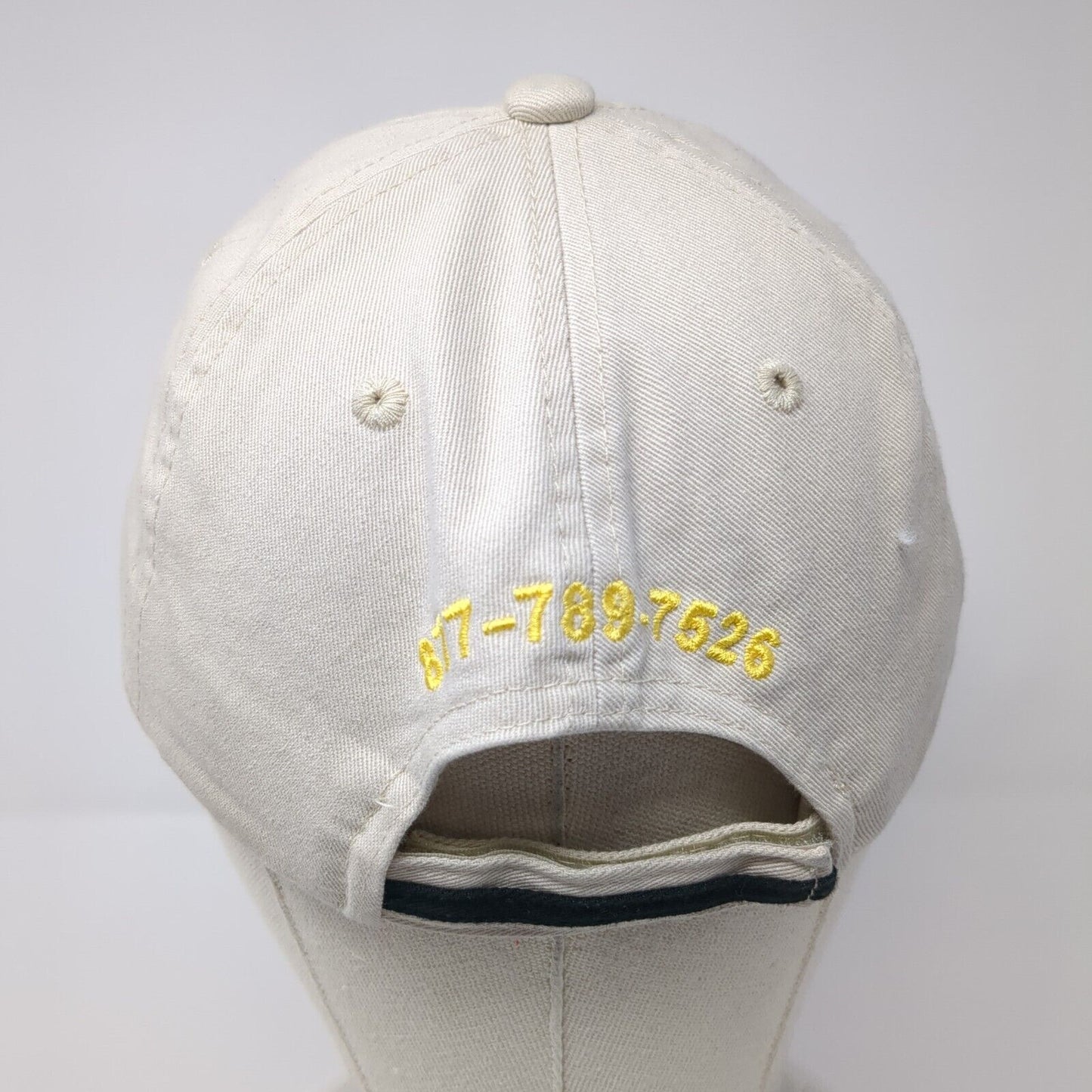 Shastina Millwork Strapback Hat Tan OS Adjustable Embroidered Port Authority