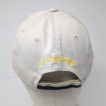 Shastina Millwork Strapback Hat Tan OS Adjustable Embroidered Port Authority