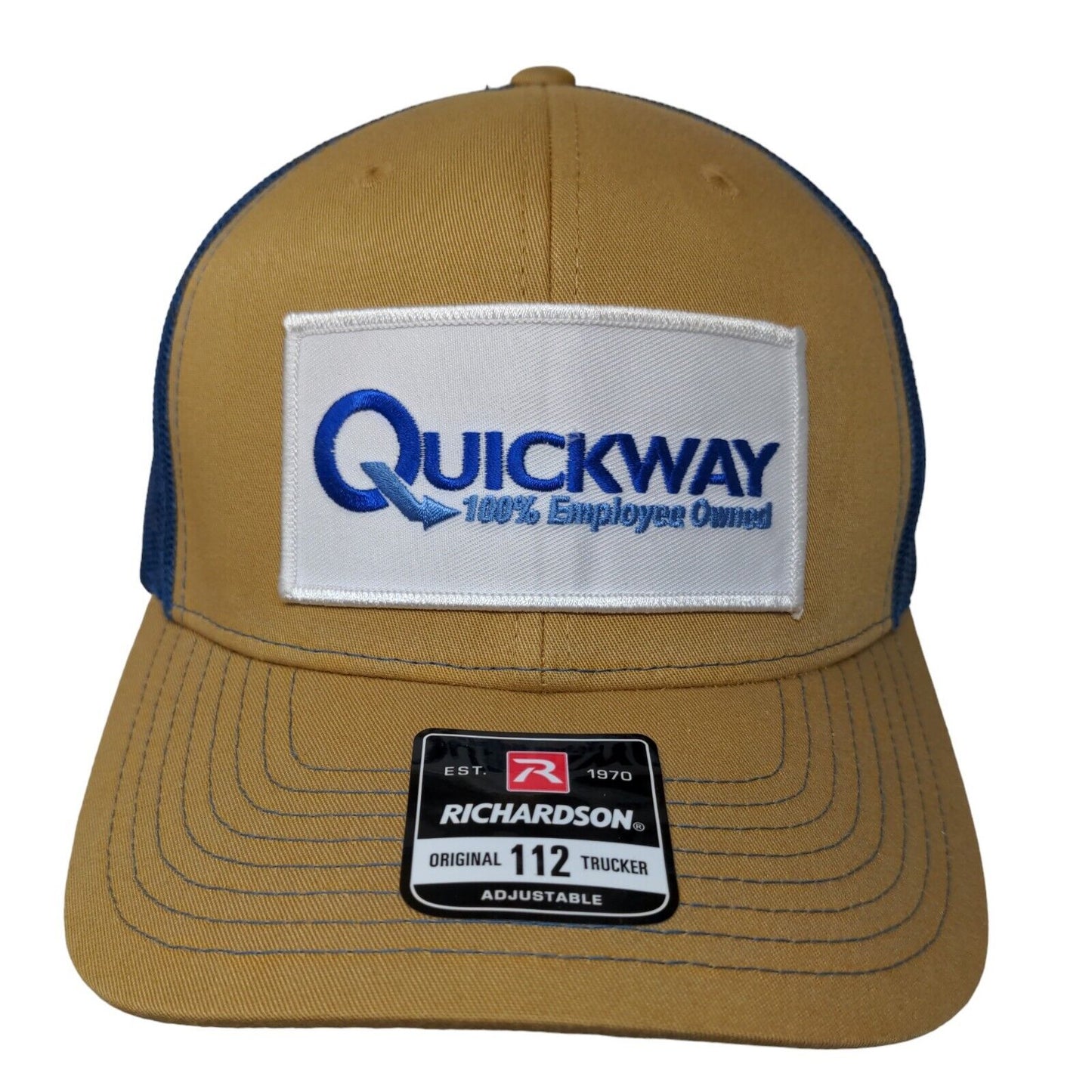 Richardson Men's Snapback Mesh Back Hat Multicolor Quickway Embroidered Logo