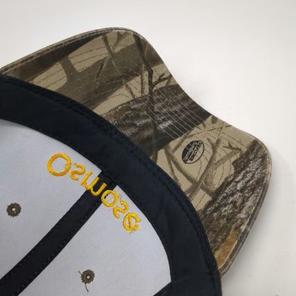 Port Authority Baseball Cap Brown One Size Osmose Utilities Camo Graphic Hat