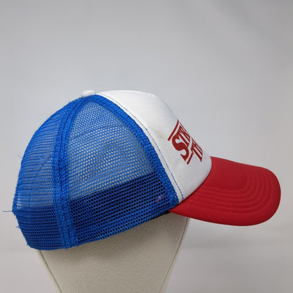 Stranger Things Snapback Trucker Hat Multicolor OS Adjustable Mesh Back Netflix