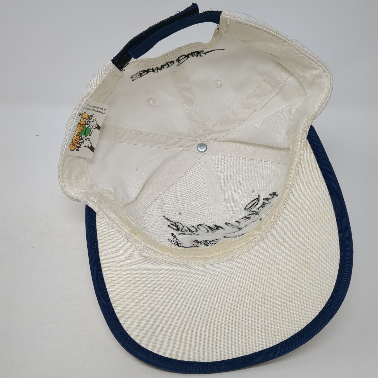 Mickey Mouse Pluto & Friends Disneyland Baseball Cap Beige OS Goofy's Hat Co.