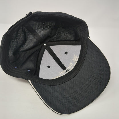 Bobcat of the Rockies Strapback Hat Black One Size Adjustable 6 Panel