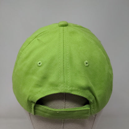 Cozumel Strapback Scuba Hat Green One Size Adjustable Embroidered Vented Holes