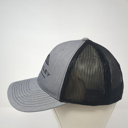 Brinkley RV Snapback Trucker Hat Gray One Size Adjustable Mesh Back Beyond