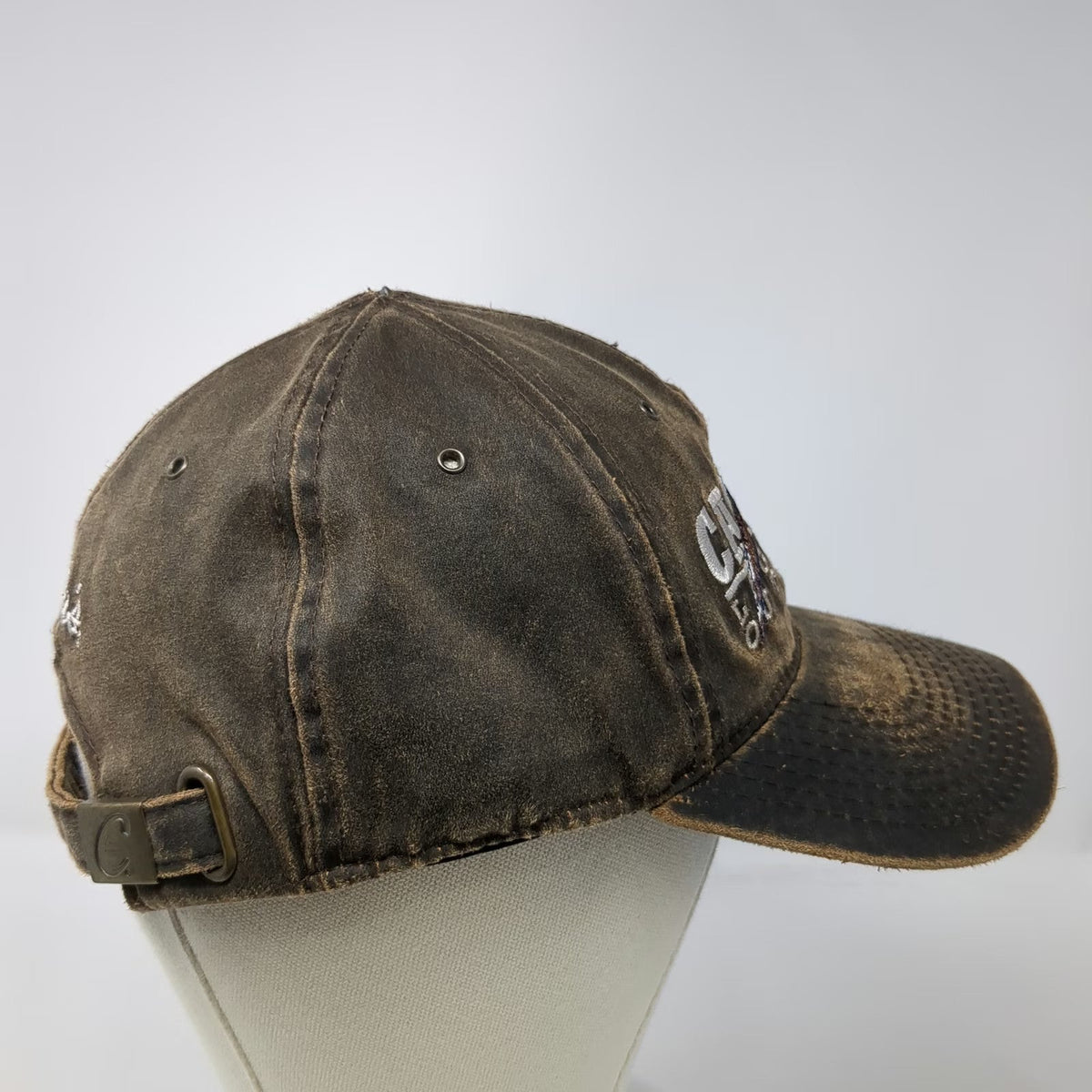 Cabela's Brown One Size Baseball Cap Mallard Duck Legendary Outfitter Hat
