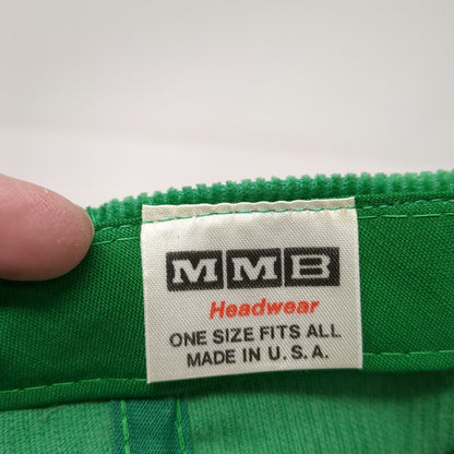 MMB Headwear 5 Panel Green OSFM Corduroy Rope Slideback Richard Nestor Sons hat