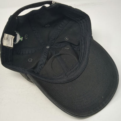 Jagermeister Baseball Cap Black One Size Stag Logo Bottle Embroidery Strap