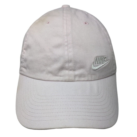 Nike Slideback Hat Pink OSFM Embroidered Logo Adjustable Heritage86