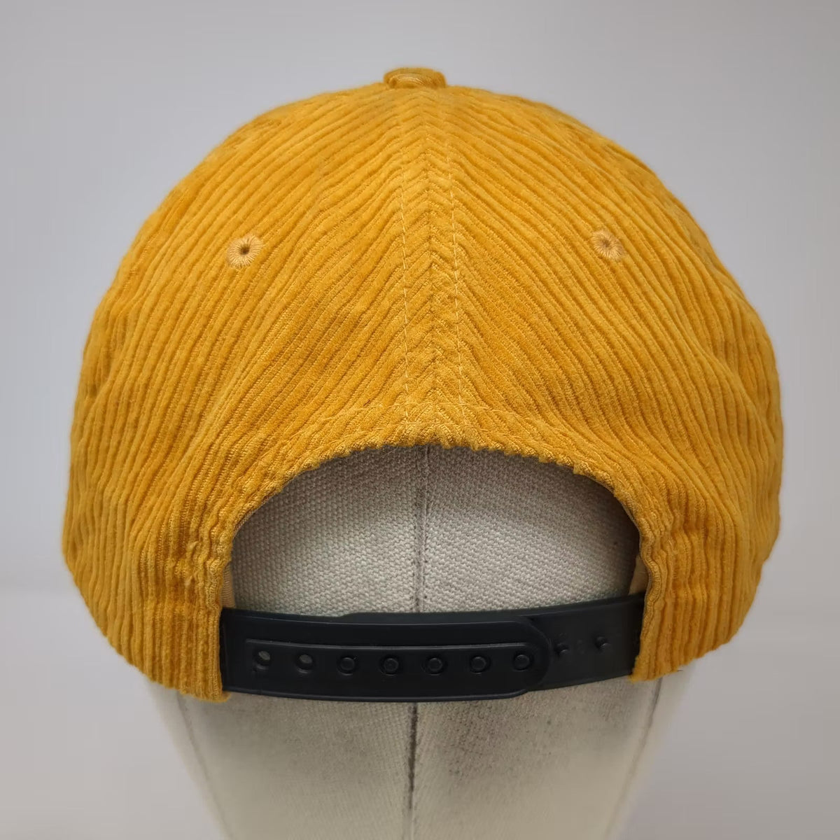 YOU KNOW. Sun Valley Mustard Yellow 5 Panel Corduroy Rope Hat Adjustable OSFM