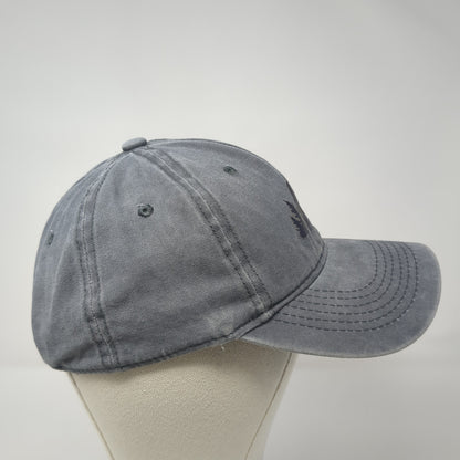 Bigfoot Slideback Hat Gray One Size Adjustable 6 Panel Vent Holes