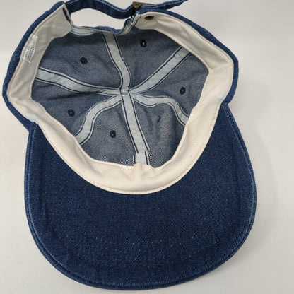 Unbranded Slideback Hat Blue Denim One Size Adjustable 6 Panel Blank