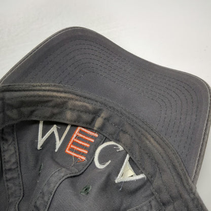 Legacy Maine College of Art MECA Gray Baseball Cap One Size Slideback Hat Logo