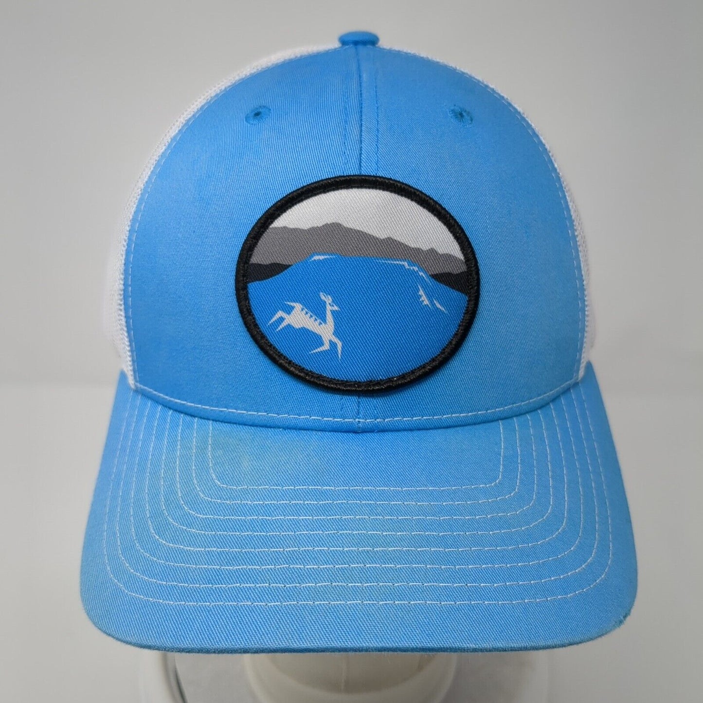 Foothills PT Snapback Mesh Back Trucker Hat Blue One Size Richardson