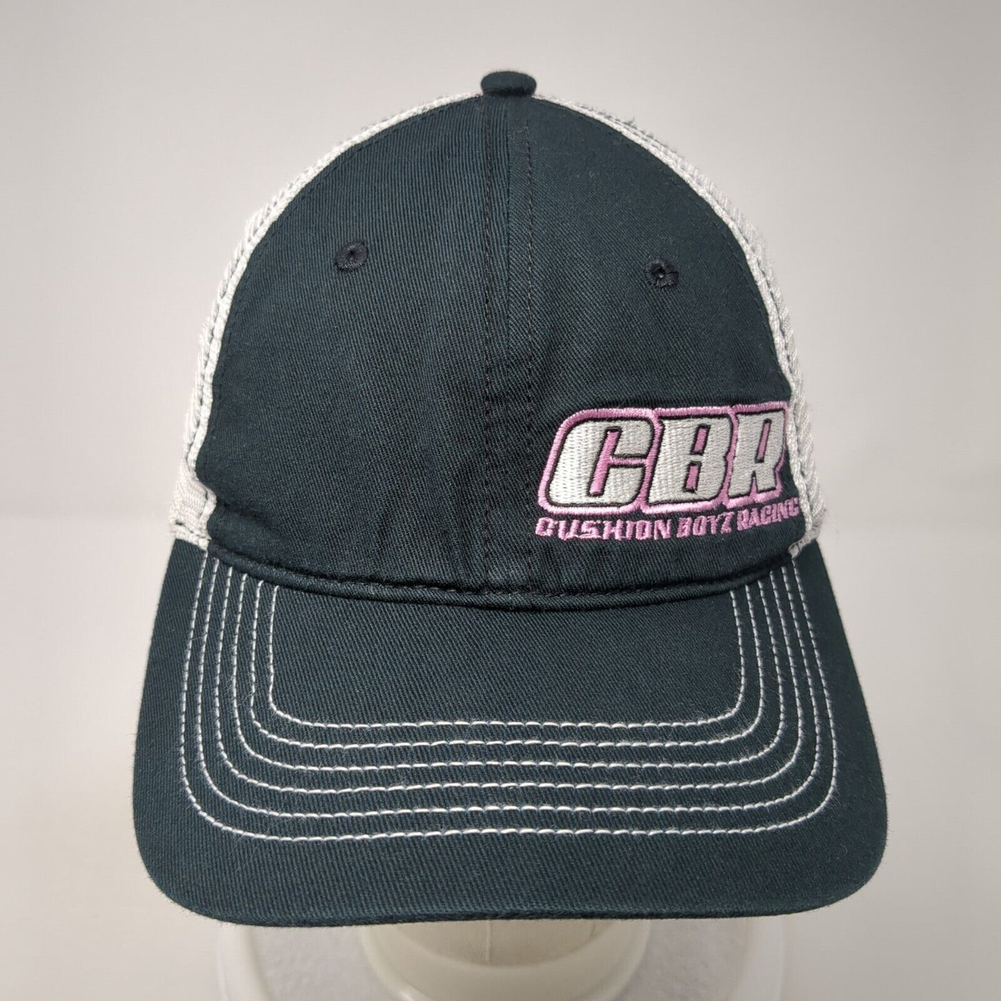 CBR Cushion Boyz Racing Strapback Trucker Hat Black OS Adjustable Mesh District