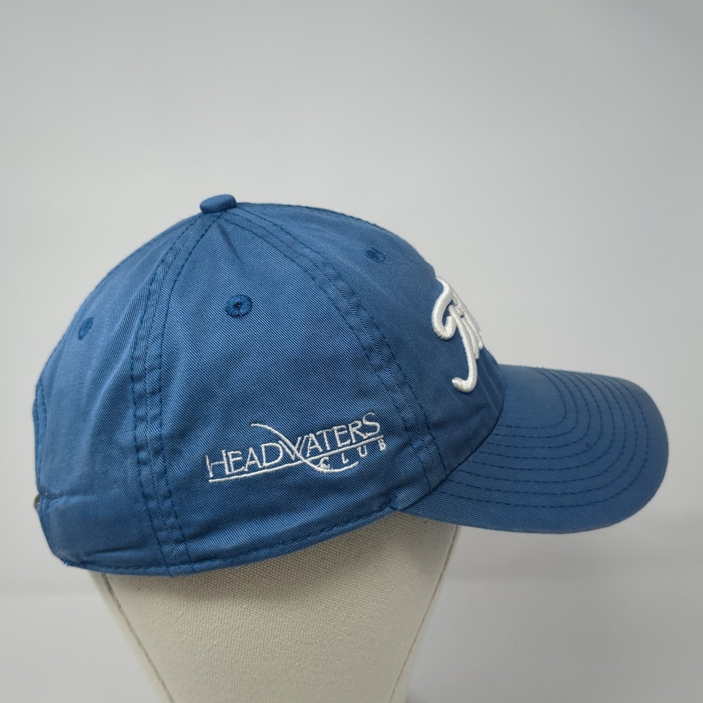 Titleist Slideback Hat Blue One Size Embroidered Spell Out 6 Panel