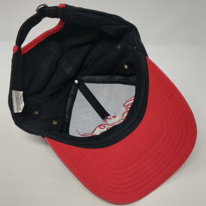 Enjoy Coca-Cola Slideback Hat Black One Size Adjustable Embroidered 6 Panel