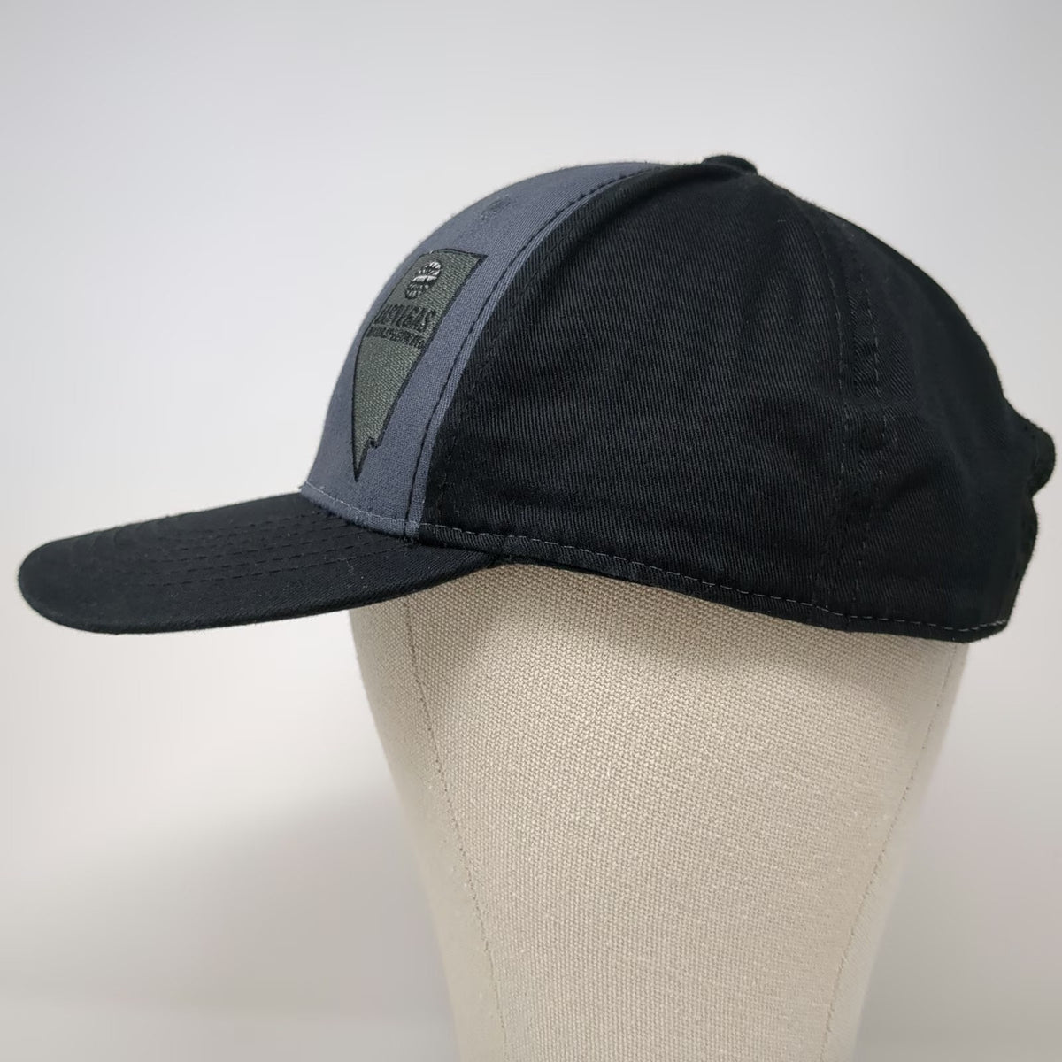 Las Vegas Motor Speedway Snapback Hat Black One Size Nevada State Patch Racing