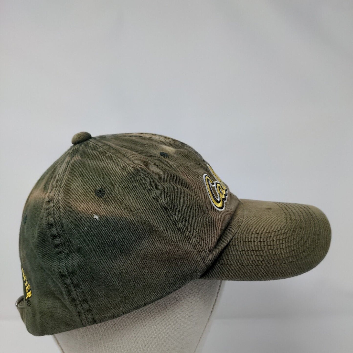 Cabela's World Foremost Outfitter Slideback Hat Green OS Adjustable Embroidered