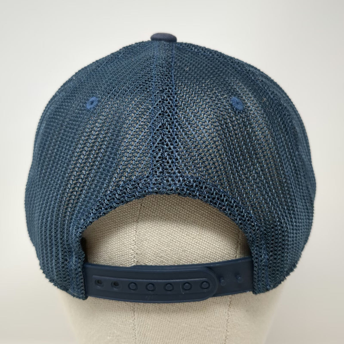 Outdoor Research Trucker Hat Blue One Size Woven Pattern Mesh Back Snapback