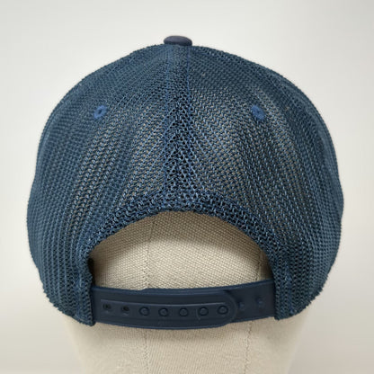 Outdoor Research Trucker Hat Blue One Size Woven Pattern Mesh Back Snapback