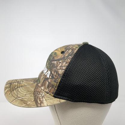 Sierra Fitted Trucker Hat Camouflage L/XL Perfect Fit Mesh Back Martin Marketing