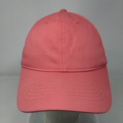 Unbranded Strapback Hat Pink OSFM Solid Adjustable Vent Holes Blank