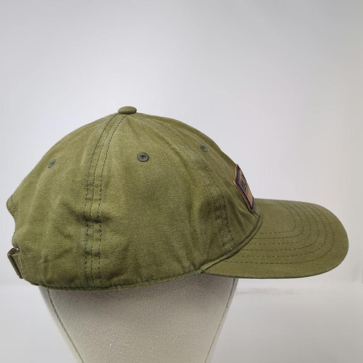 Richardson 5 Panel Hat Green One Size Slideback Black Rifle Coffee Company Patch