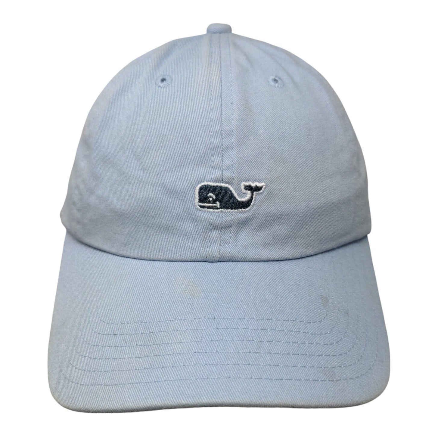 Vineyard Vines Slideback Hat Blue One Size Adjustable Embroidered 6 Panel
