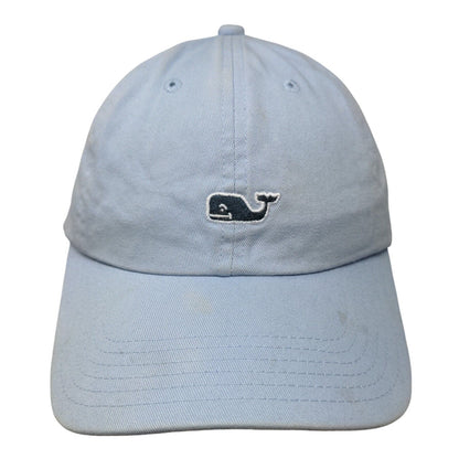 Vineyard Vines Slideback Hat Blue One Size Adjustable Embroidered 6 Panel