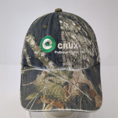 Crux Subsurface Inc. Strapback Hat Camo One Size Port Authority Hunting