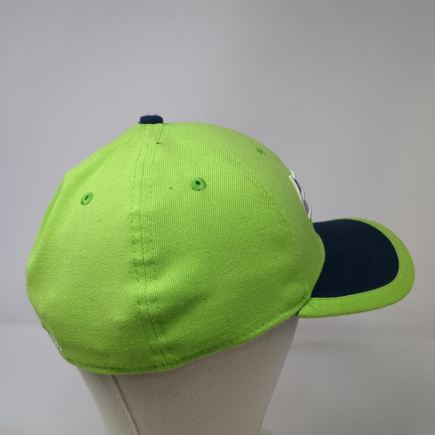 Seattle Seahawks NFL New Era XL Green Blue Baseball Cap Stretch Fit 39THIRTY Hat