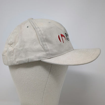 Yupoong Baseball Cap Beige One Size Berendsen Fluid Power Strapback Hat Cotton