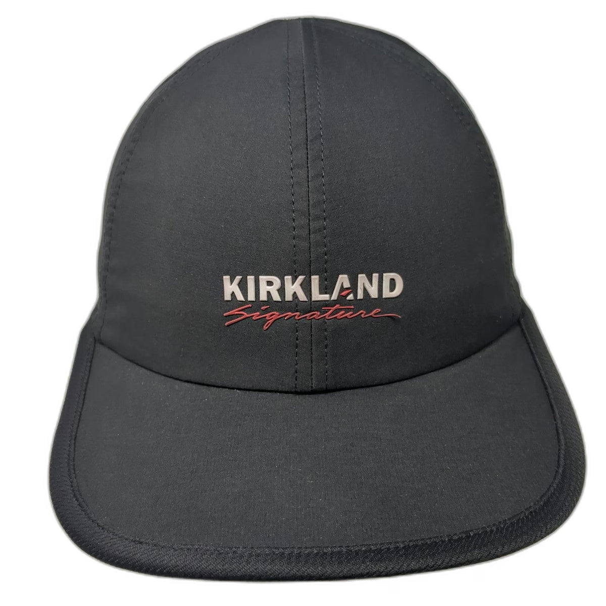 Kirkland Signature Baseball Cap Black One Size Strapback Logo Performance Hat