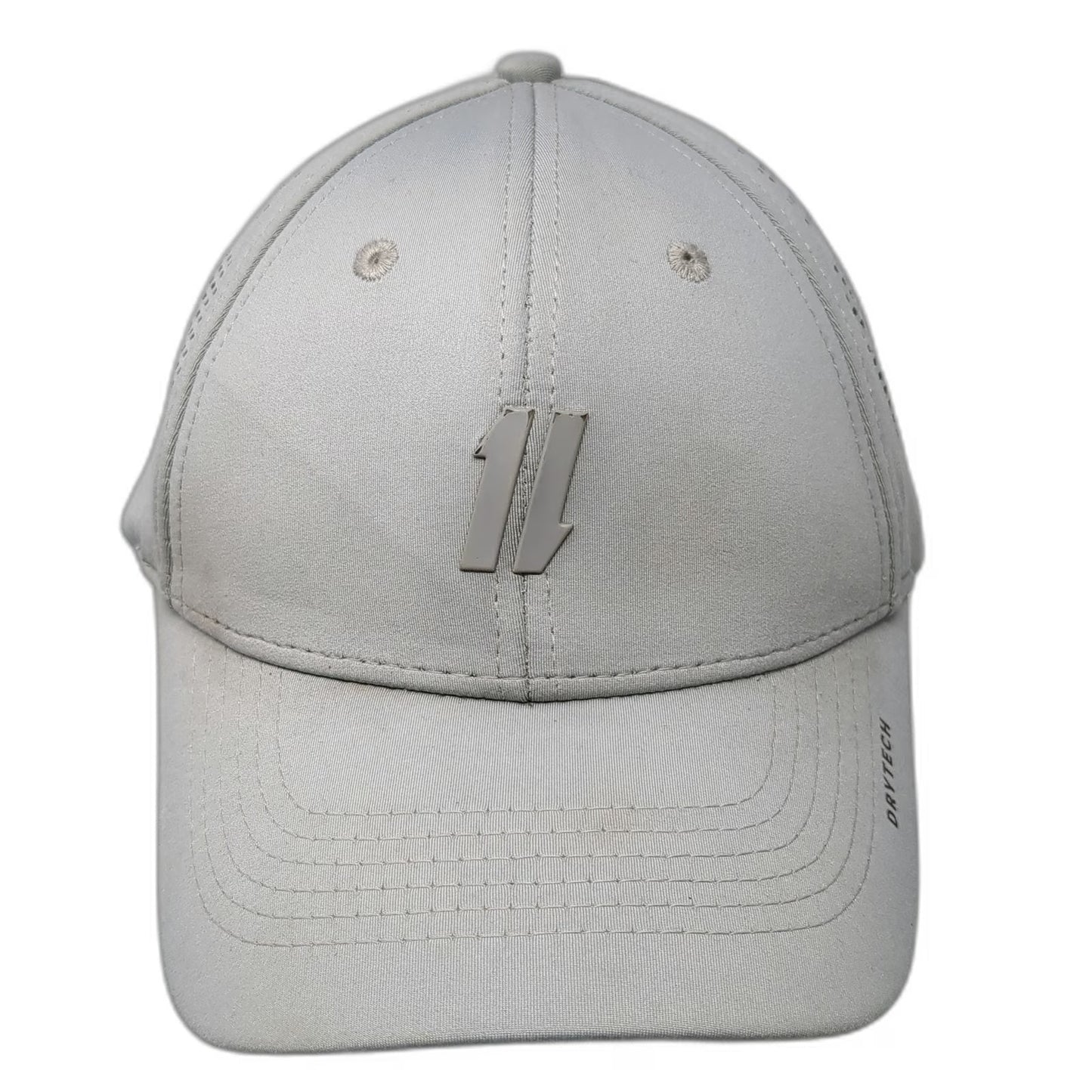1LL Snapback Hat Gray M Perforated Sides Drytech One Less Do More Performance