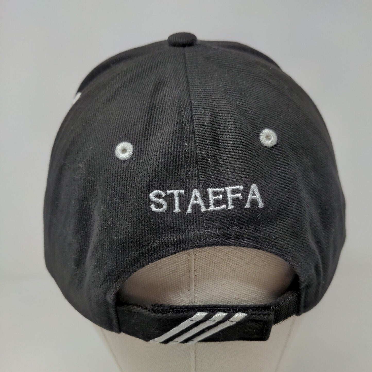 Adidas Men's Strapback Hat Black Size OSFA Embroidered Innovative Control System