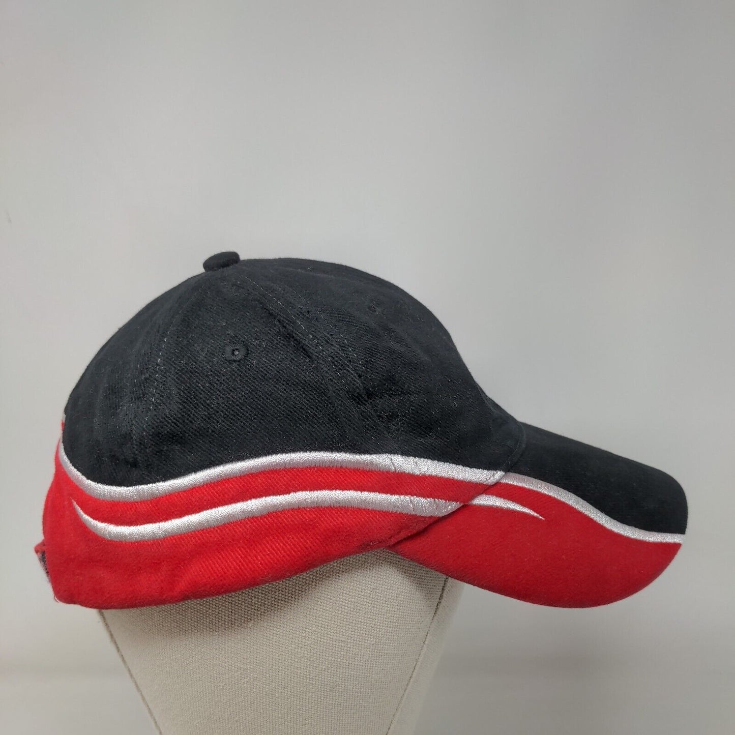 Unbranded Strapback Hat Multicolor OSFA Adjustable Embroidered Cotton Blank