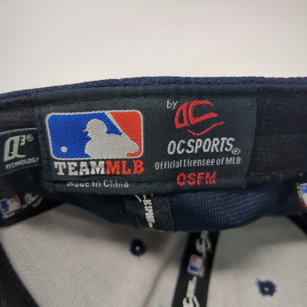Seattle Mariners MLB OC Sports Baseball Cap Hat Blue One Size Strapback Compass