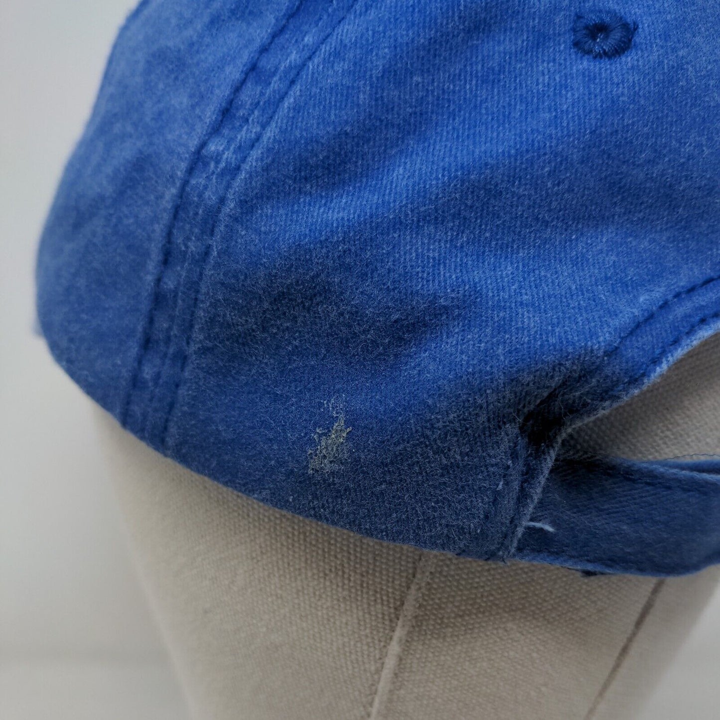 Wolfy's Strapback Hat Blue OSFA Embroidered Adjustable Hit Wear