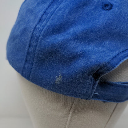 Wolfy's Strapback Hat Blue OSFA Embroidered Adjustable Hit Wear