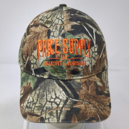 Baseball Cap Green Orange One Size Camo Price Supply Inc Lafayette Louisiana Hat