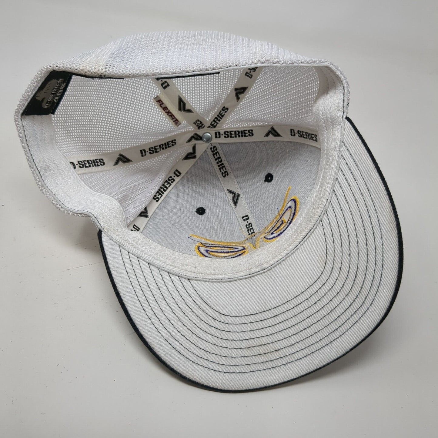 Pacific Headwear Fitted Trucker Hat Black 7 3/8-8 D-Series 405 Mesh Back