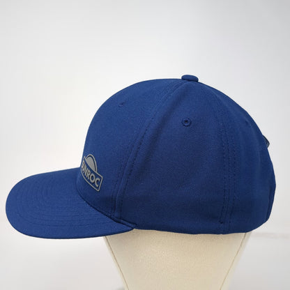 Yupoong Baseball Cap Blue One Size Sunroc Logo Flexfit 110 Adjustable Hat