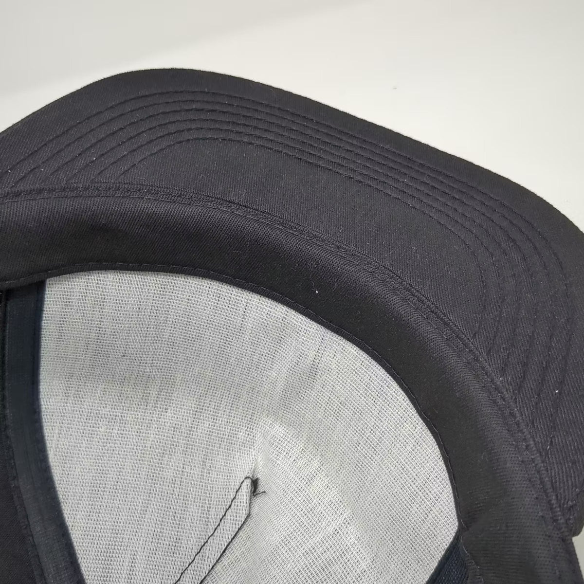 Todd Airborne Express 5 Panel Black Hat One Size Snapback Patch Embroidered