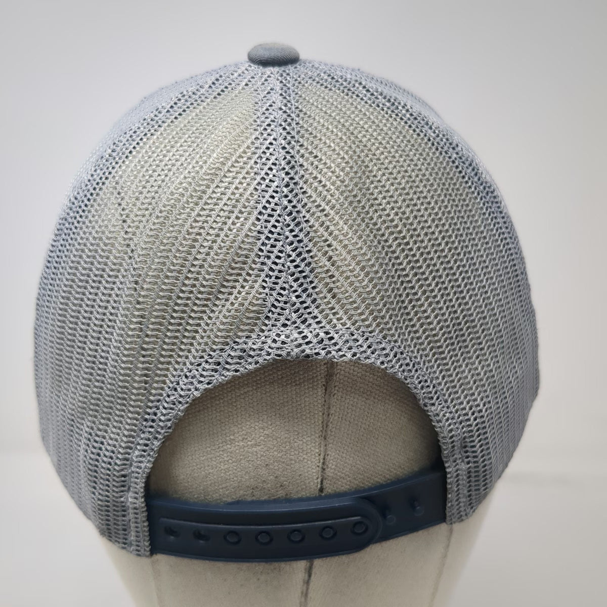 TravisMathew Trucker Hat Gray One Size Mesh Snapback Embroidered Logo Golf