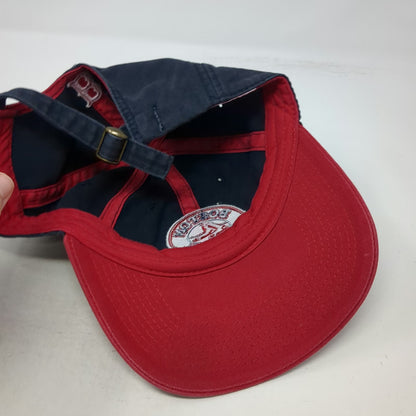 Boston Red Sox MLB Drew Pearson Baseball Cap Blue White One Size Adjustable Hat
