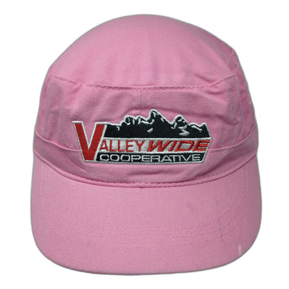 Buck's Bags Army Cap Pink One Size Valley Wide Cooperative Mountain Cotton hat