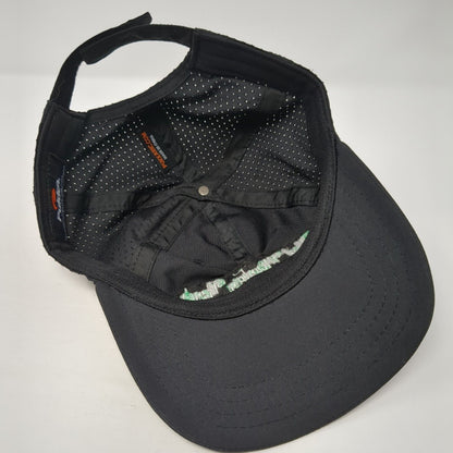 Red Mountain Ranch Country Club Strapback Hat Black OS Adjustable Breathable