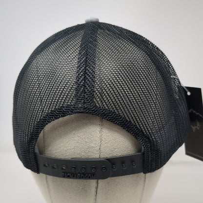 Richardson Trucker Hat Gray One Size Mesh Back Snapback Muley Freak Hunting Hat