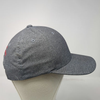 Port Authority Snapback Gray One Size Hat SME Steel SLC Airport Project Logo